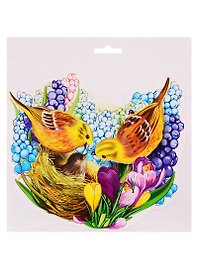 Плакат Птицы  с птенцом