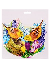 Плакат Птицы  с птенцом
