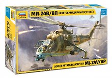 Сборная модель «Советский ударный вертолет МИ-24В/ВП», ZVEZDA (4823)
