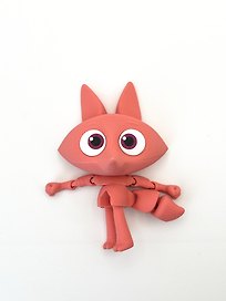 Фигурка 3D Лисёнок Айяяй (80001999) (7х10х9)