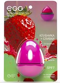 Бальзам для губ Egg Клубника со сливками (без оттенка) (12гр) (КС2024) - 2