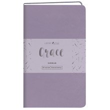 Записная книжка «Grace. Лавандовый» А6, 80 листов в клетку, экокожа, Listoff