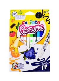 Фломастеры «Perfume» Carioca, 12 цветов