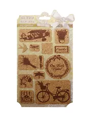 Наклейки декоративные Верь в мечты (1220685) (из пробки) (Арт Узор) (упаковка)