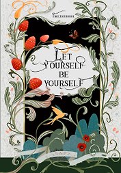 Ежедневник недат. А5 128л "VINTAGE. Let yourself" 7Б, фактур.переплет, тисн.фольгой, тонир.блок