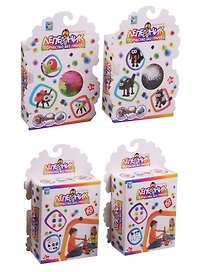 Конструктор «Лепейник птицы, животные, насекомые, монстры» 60 деталей, 1toy