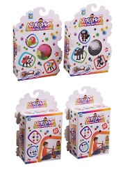 Конструктор, 1TOY/Вантой, Лепейник Животные/Насекомые/Птицы/Монстры 60 разноцв.деталей, с 8 аксессуарами