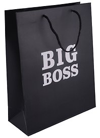 Пакет А4 32*26*10 "Big boss. Basic" нейтр., бум.мат.ламинат