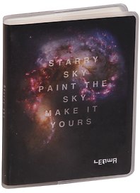 Записная книжка «Starry sky» А7, 64 листа, Lenwa