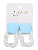 Серьги `LADY PINK` SMART CHIC (193057)