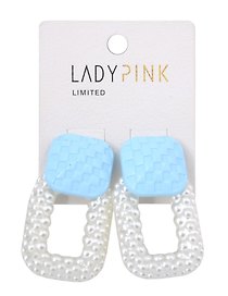 Серьги `LADY PINK` SMART CHIC (193057)