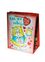 Подарочный пакет ML Йошкина любовь (765330) (Сима-ленд)