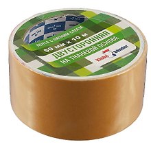 Лента клейкая двусторонняя на тканевой основе, 50 мм х 10 м, Klebebander
