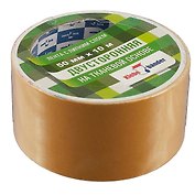 Лента клейкая двусторонняя на тканевой основе, 50 мм х 10 м, Klebebander