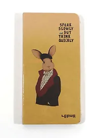 Блокнот, H5 (8,3*16см) 80л "Mr.Animal" твердая обложка