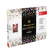 Набор для творчества. Алмазная мозаика Phoenix plus на подрамнике "Девушка с котом", 30 х 40 см