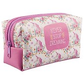 Косметичка на молнии «Never stop dreaming. Единороги», 16х8 - 0