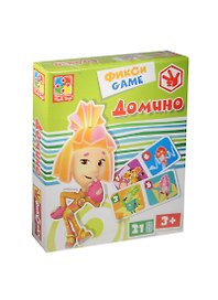 Домино «Фикси» 21 фишка, Vladi Toys