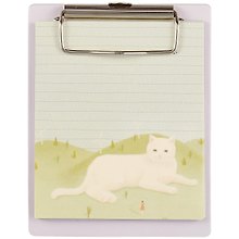 Планшет «Cat», А4, с цветным блоком