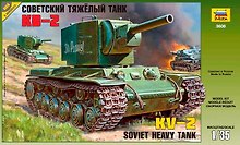 Сборная модель ЗВЕЗДА, Танк КВ-2 (1:35) ПН3608