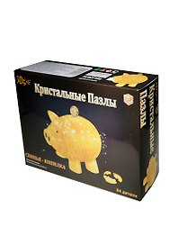 3D Crystal Puzzle Свинья XL