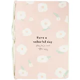 Записная книжка А6 58л кл. "Be happy" сшивка на шнурке