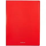 Папка 20ф А4 "Matt Classic" пластик, красный, Erich Krause