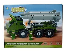 Конструктор «Военная техника Ракетная пусковая установка» 360 деталей, 1toy