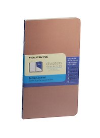 Записная книжка А6 48л в точку "Chapter" Slim розовая, Moleskine