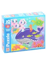 IQ Пазл МАКСИ 25 эл. Синий кит