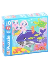 IQ Пазл МАКСИ 25 эл. Синий кит