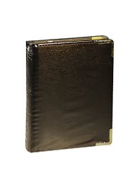 Записная книжка А6 96л кл. "Stardream" иск.кожа, поролон, бронза металлик, мет.уголки, тонир.блок, золот.срез, ляссе, Listoff