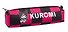 Пенал-косметичка объемный "Kuromi"  клетка, полиэстер - 1