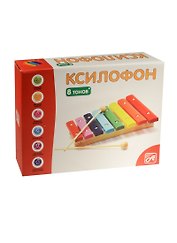 Ксилофон 8 тонов дерево (РДИ-Д229а) (RU№0061923, RU C-CN.AB51.B.01314, 10206080/290316/0003177, Китай) (Анданте) (3+)