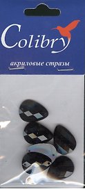 Стразы акриловые Colibry 1 (W13-18) (каплевидные) (13х18 мм) (упаковка)