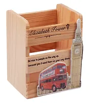 Стакан офисный деревянный Города KY001