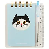 Блокнот с ручкой «Котики», 60 листов, А7