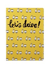 Обложка для автодокументов «Lets Drive»