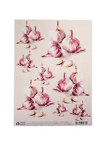 Декупажная карта Чеснок (S-074) (упаковка)