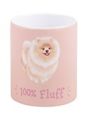 Кружка Шпиц 100% fluff (керамика) (330мл) (коробка) - 0
