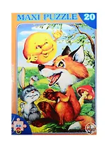 Пазл, Maxi, Колобок, 20 элементов