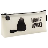Пенал на молнии «Кошка. How lovely», 20 х 8 см