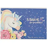 Альбом для рисования Феникс+, "Единорог и роза", А4, 24 листа