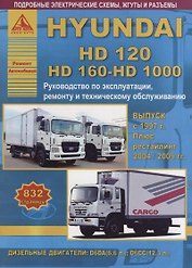 Hyundai HD120 / HD160 / HD1000 c 1997, рестайлинг 2004/2009 с  дизельными двигателями. Ремонт. Эксплуатация. ТО