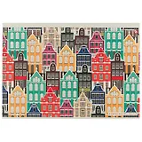 Альбом для рисования Unnika, "Разноцветные домики (орнамент)", А4, 40 листов