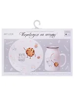 Переводки на посуду (холодная деколь) «Сладкая парочка», 21*29,7см