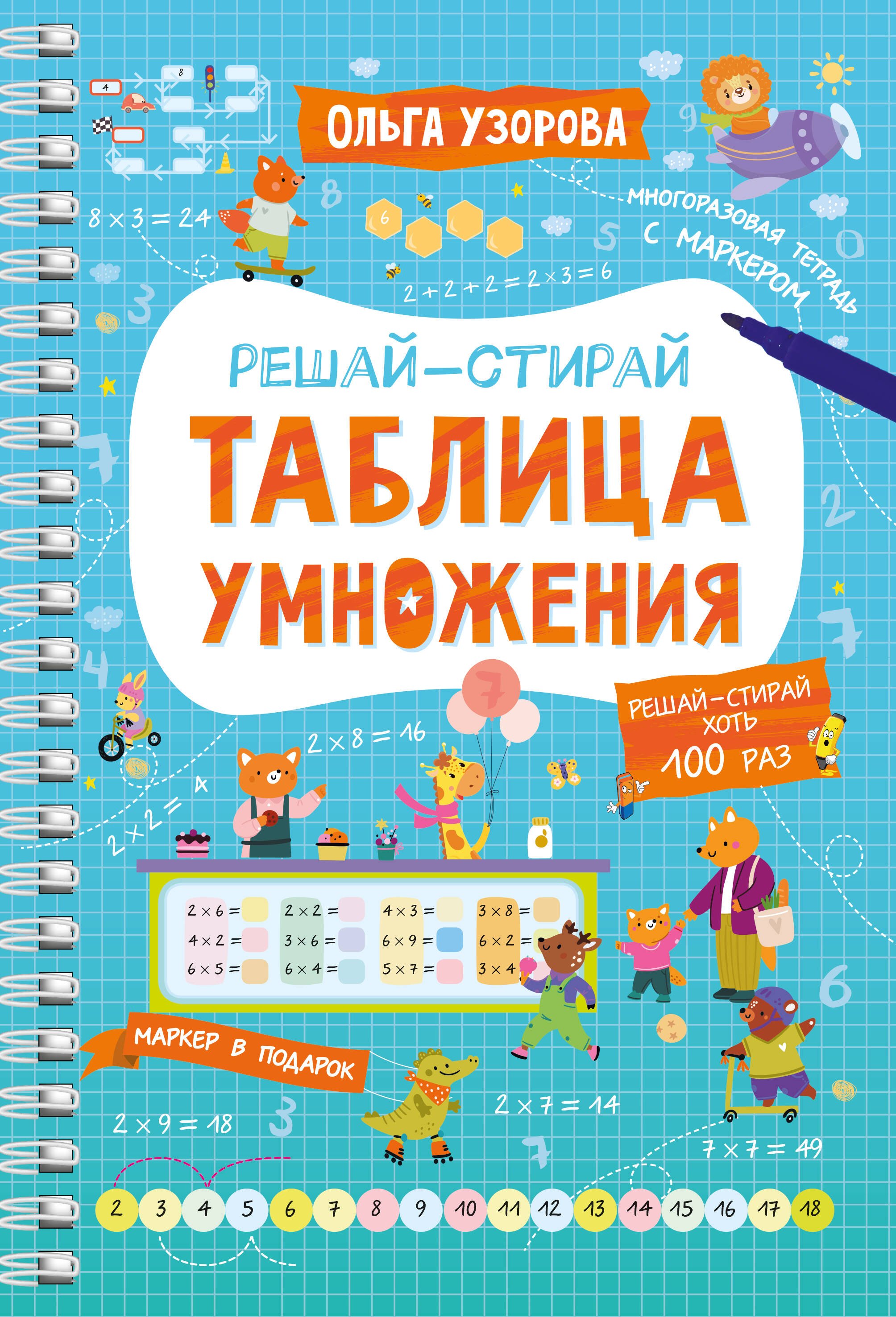 

Таблица умножения