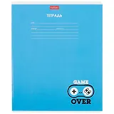 Тетрадь в линейку Hatber, Gamer, 12 листов, в ассортименте