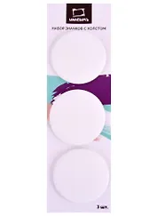 Холст на значке круглый 5,8см 3шт., Малевичъ