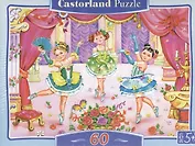 Пазл 60 MIDI B-06687 Маленькие балерины (32х23см) (коробка) (Castorland)